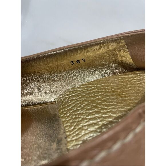 Authentic Prada Leather Espadrilles Size 38.5 - Picture 5 of 16